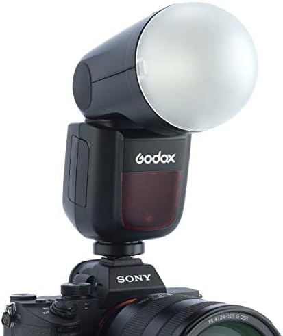 גודוקס 1 פלאש אור 1 ראש עגול ספידלייט פלאש 1/8000 סוללת ליתיום עבור סוני מצלמה
